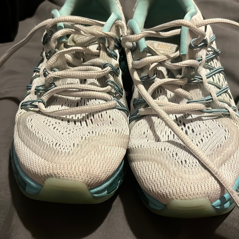 Teal Nike Air Maxes